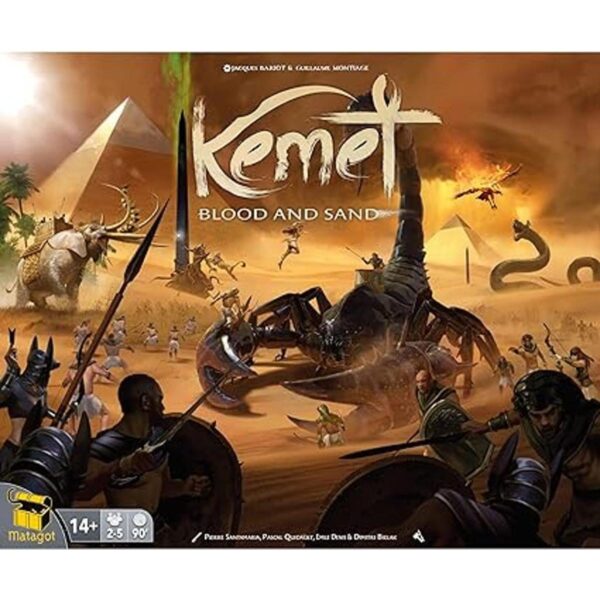 Kemet Juego de mesa de sangre y arena edición_2