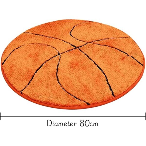 JeogYong Alfombra de baloncesto suave y cómoda con