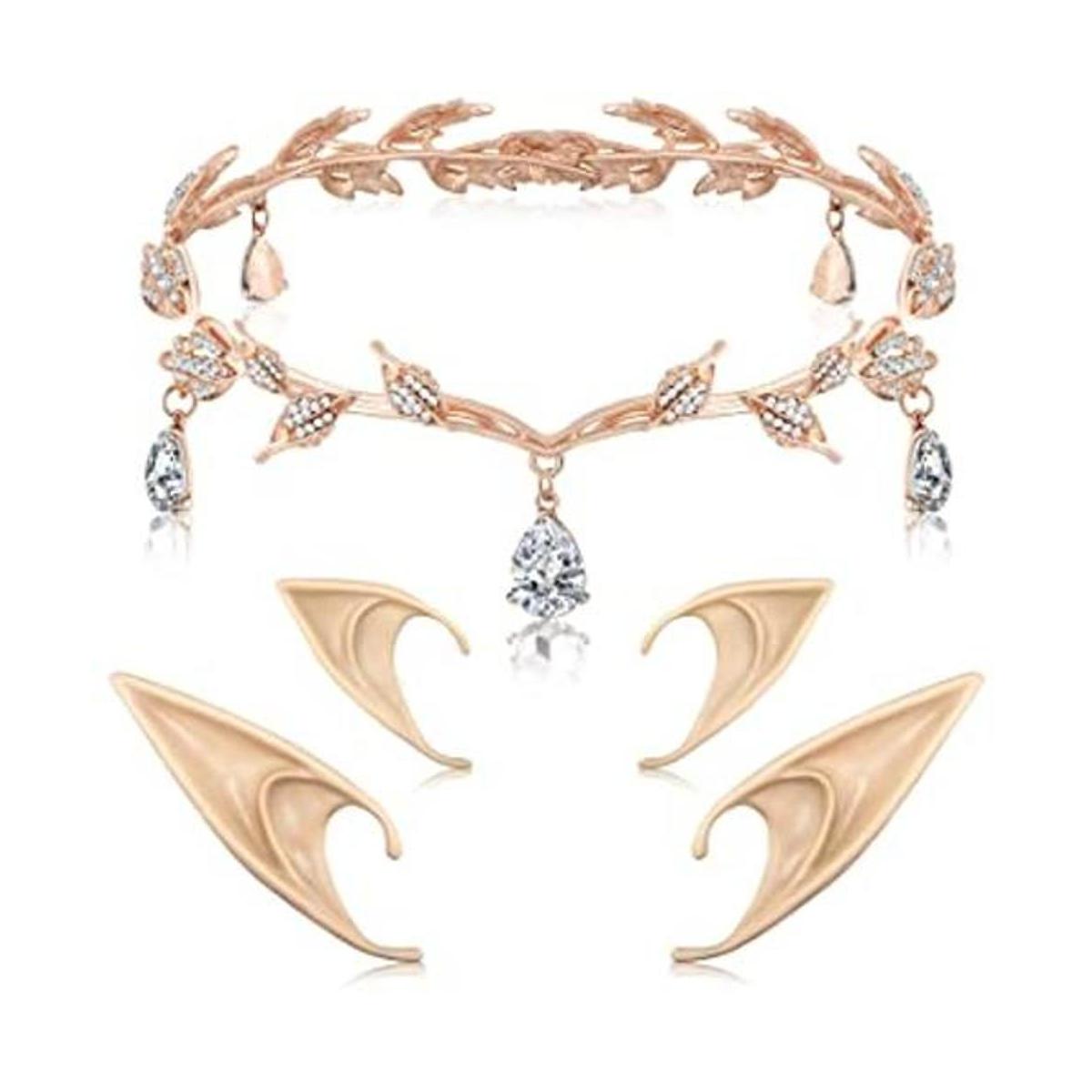 Tiara de boda con diamantes de imitación diadema de