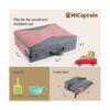 HiCaptain Caja de arena para gatos de viaje con tapa y_2