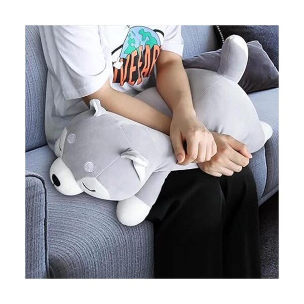 Husky Almohada de animales de peluche almohada corporal_5