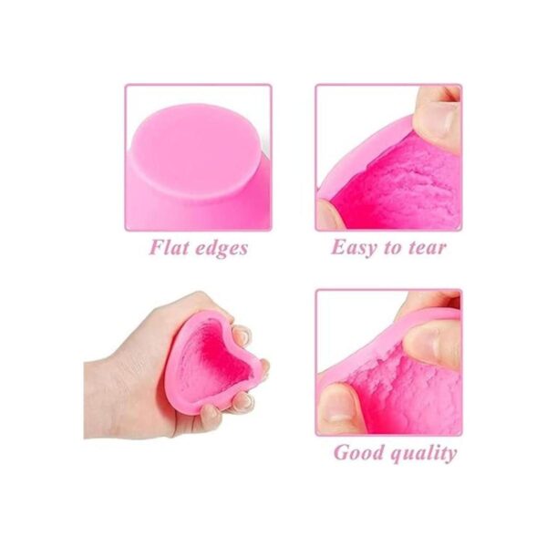 4 moldes para hacer velas 3D forma de bola de helado