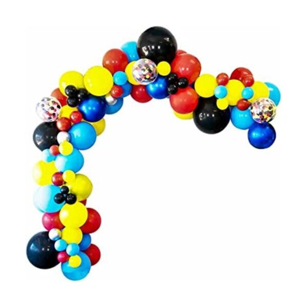 Kit de arco de guirnalda de globos de cumpleaños de_1