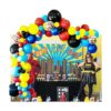 Kit de arco de guirnalda de globos de cumpleaños de_4