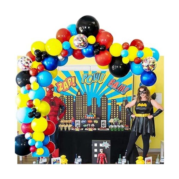 Kit de arco de guirnalda de globos de cumpleaños de_4
