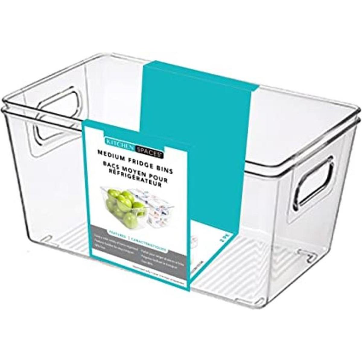 Kitchen Spaces Papelera mediana para nevera 2PK