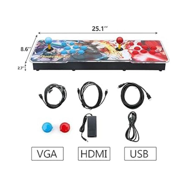 5000 Games in 1 Arcade Game Console Pandora Treasure 3D_4