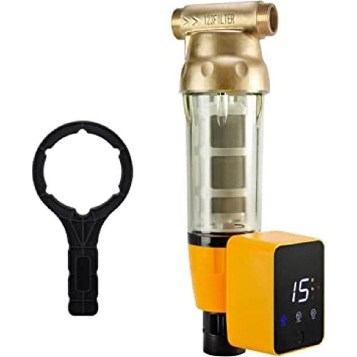 iSpring WSP50ARB Filtro de agua de sedimentos giratorios