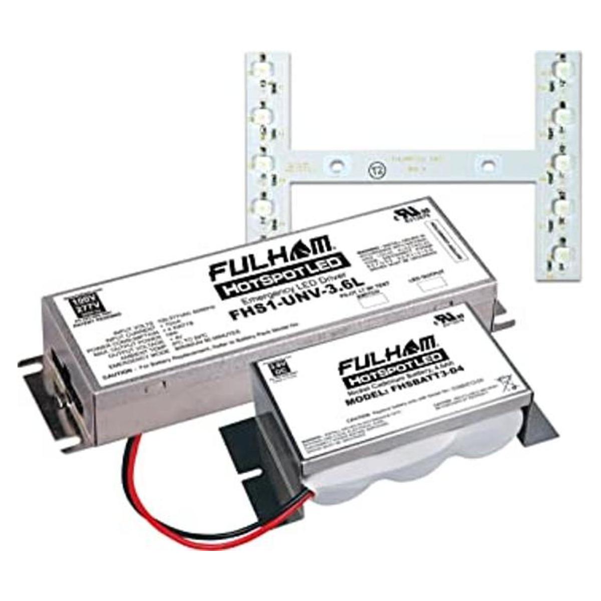 Fulham fhskitt08lhd Batería de Emergencia de LED Back Up Kit