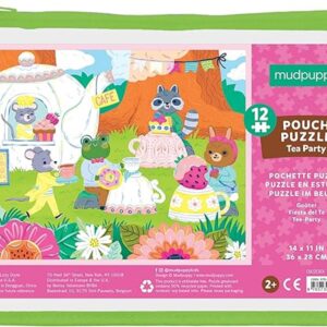 Mudpuppy Rompecabezas para fiestas de té 12 piezas 14.0_1