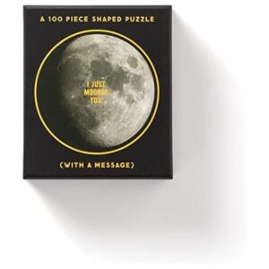 Rompecabezas de 100 piezas de Brass Monkey I Just Mooned_1