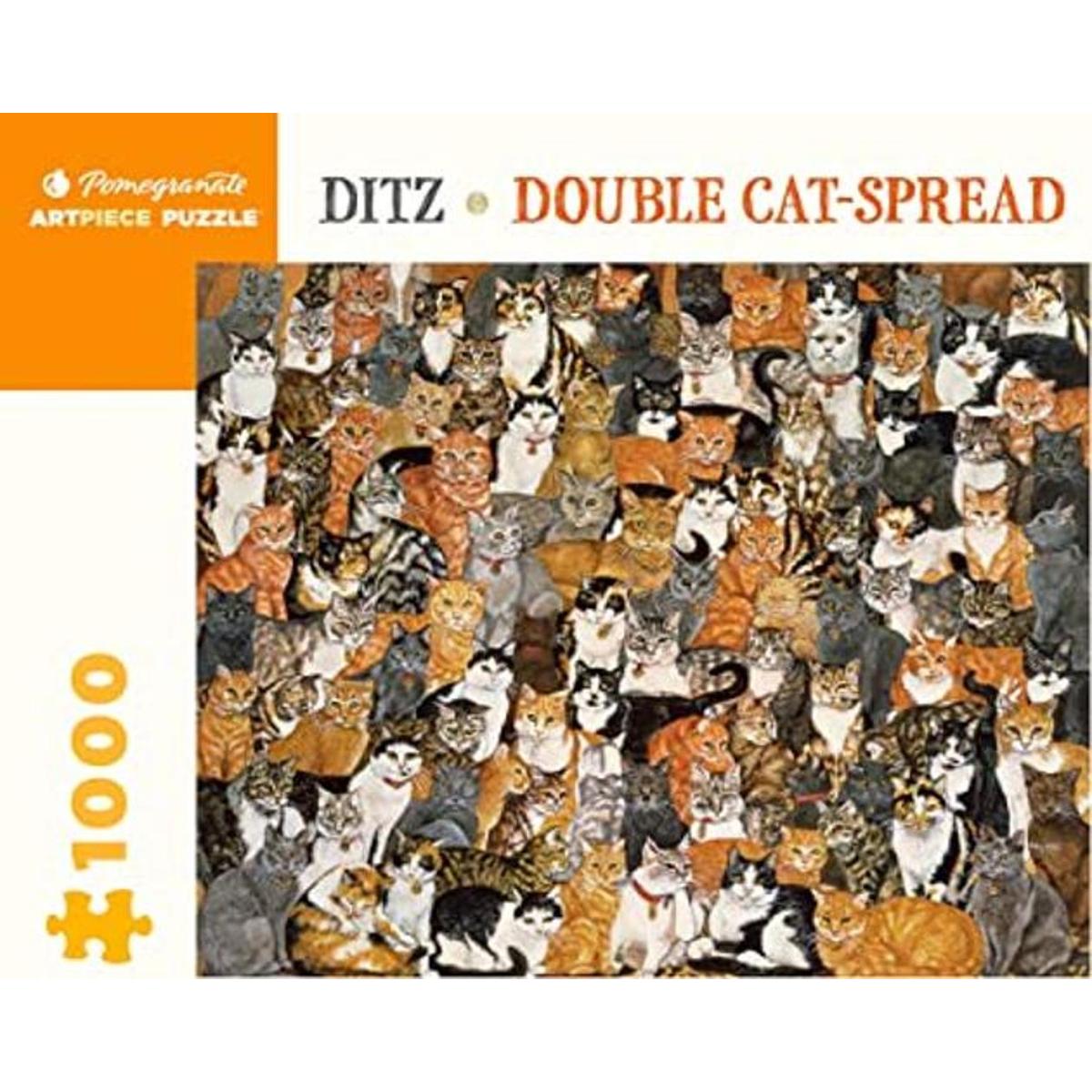 Ditz Double CatSpread Puzzle 1000 piezas