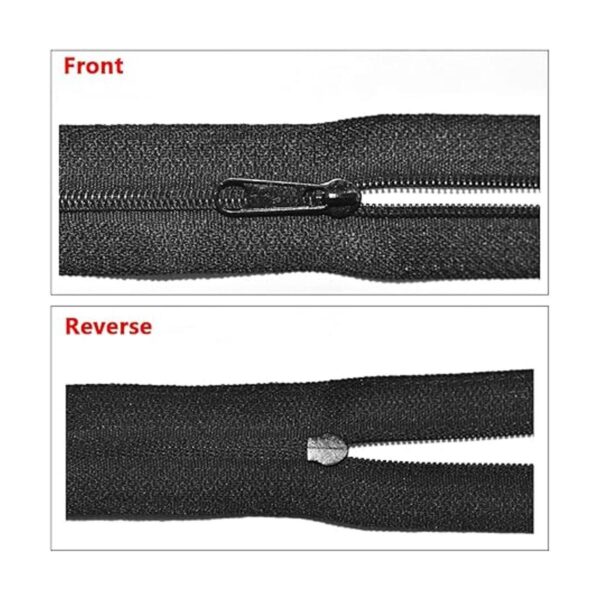 3 Rollo de cremallera de nailon de 10 yardas para coser