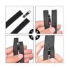3 Rollo de cremallera de nailon de 10 yardas para coser
