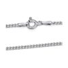 1 cadena Adabele auténtica de plata de ley 925 de 22
