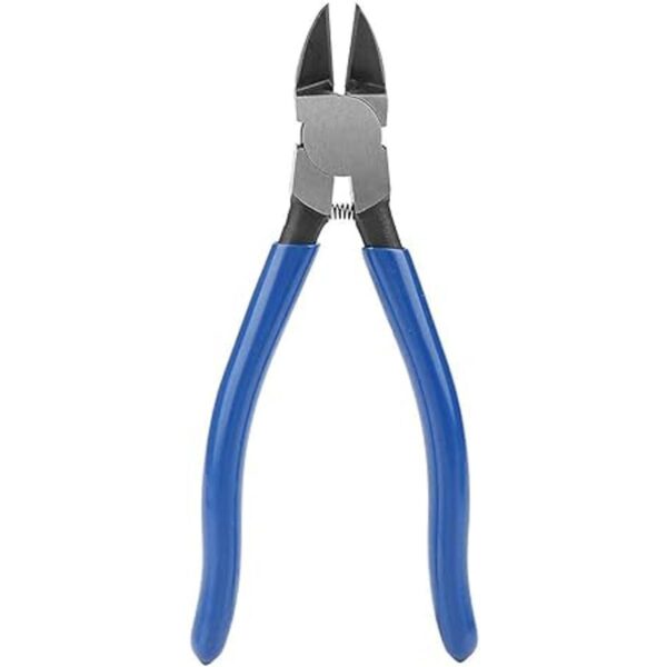 1 alicates de corte diagonal azul de 8 pulgadas