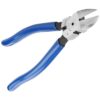 1 alicates de corte diagonal azul de 8 pulgadas