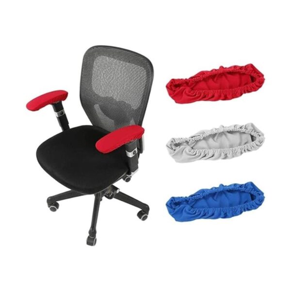 1 par de fundas elásticas de tela para reposabrazos de