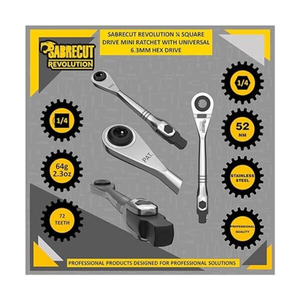 1 mini trinquete SabreCut MRSC04 de 14 pulgadas 0.248_5