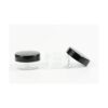 10 frascos de plástico transparente de 0.5 oz envases de_3