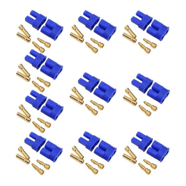 10 juegos EC2 conector de batería adaptador de enchufe RC_1