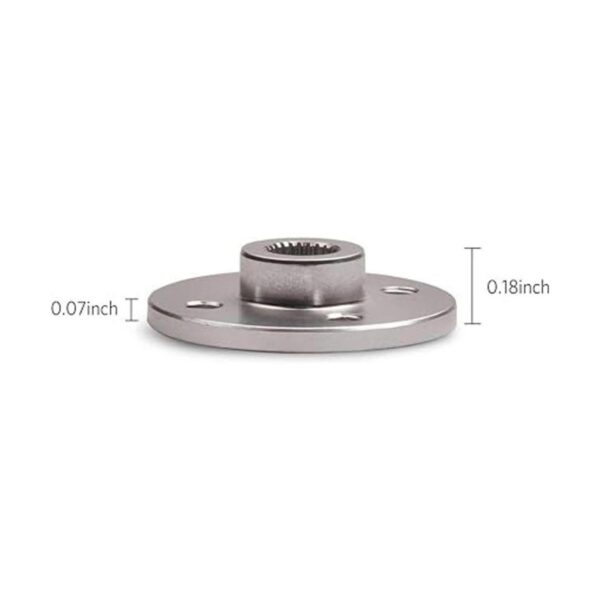 10 piezas Servo Cuerno Brazo 25T de aluminio Futaba Servo_5
