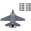 10 piezas de repuesto de hélice de 25 pulgadas y 2 Blade_6