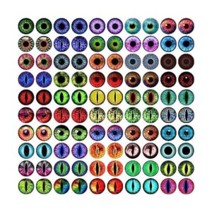 100 cabujón de cristal con ojos de dragón para hacer_1