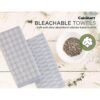 100 algodón 2 unidades suaves absorbentes aptas