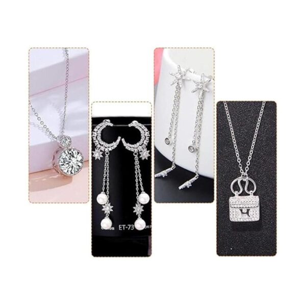 100 cadenas extensoras de plata para hacer joyas cadena