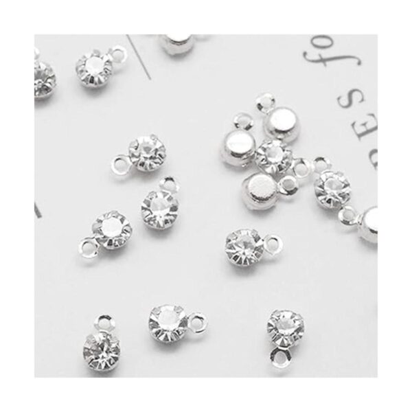 100 colgantes de diamantes de imitación con colgante de