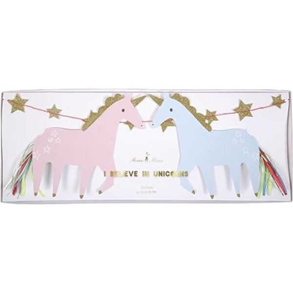 Meri Meri Unicornio guirnalda guirnalda de fiesta