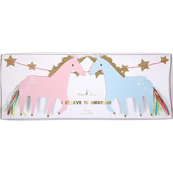 Meri Meri Unicornio guirnalda guirnalda de fiesta