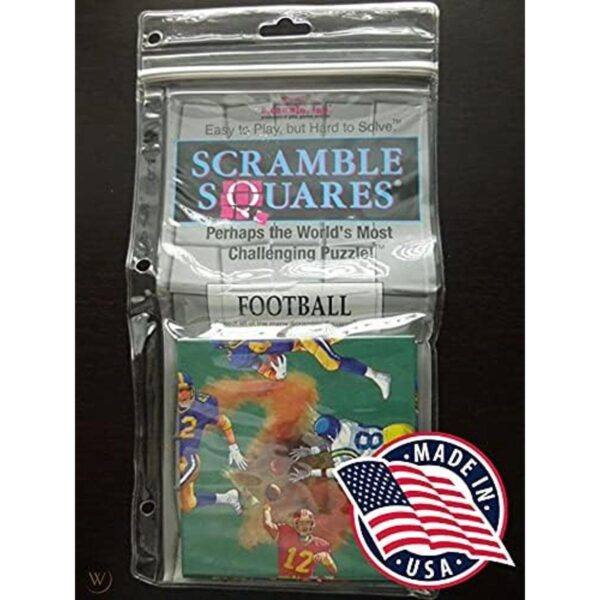 Scramble Squares Football Rompecabezas desafiante de 9_5