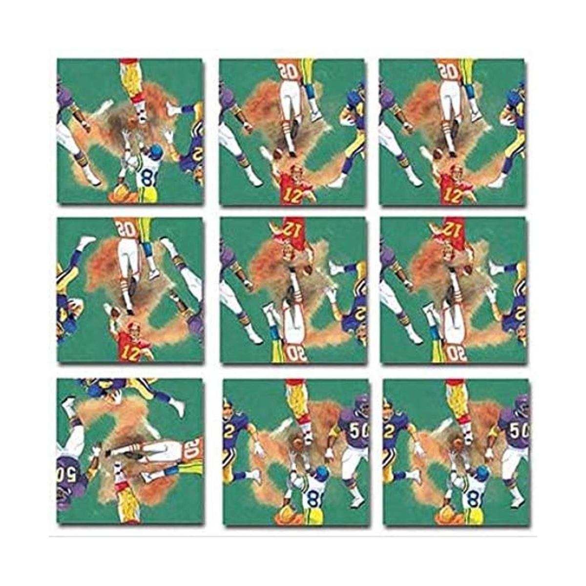 Scramble Squares Football Rompecabezas desafiante de 9