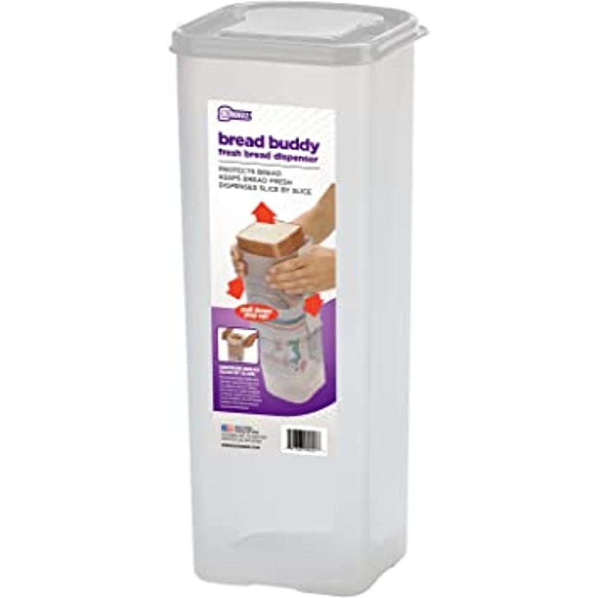 Buddeez Dispensador de pan de tamaño sándwich