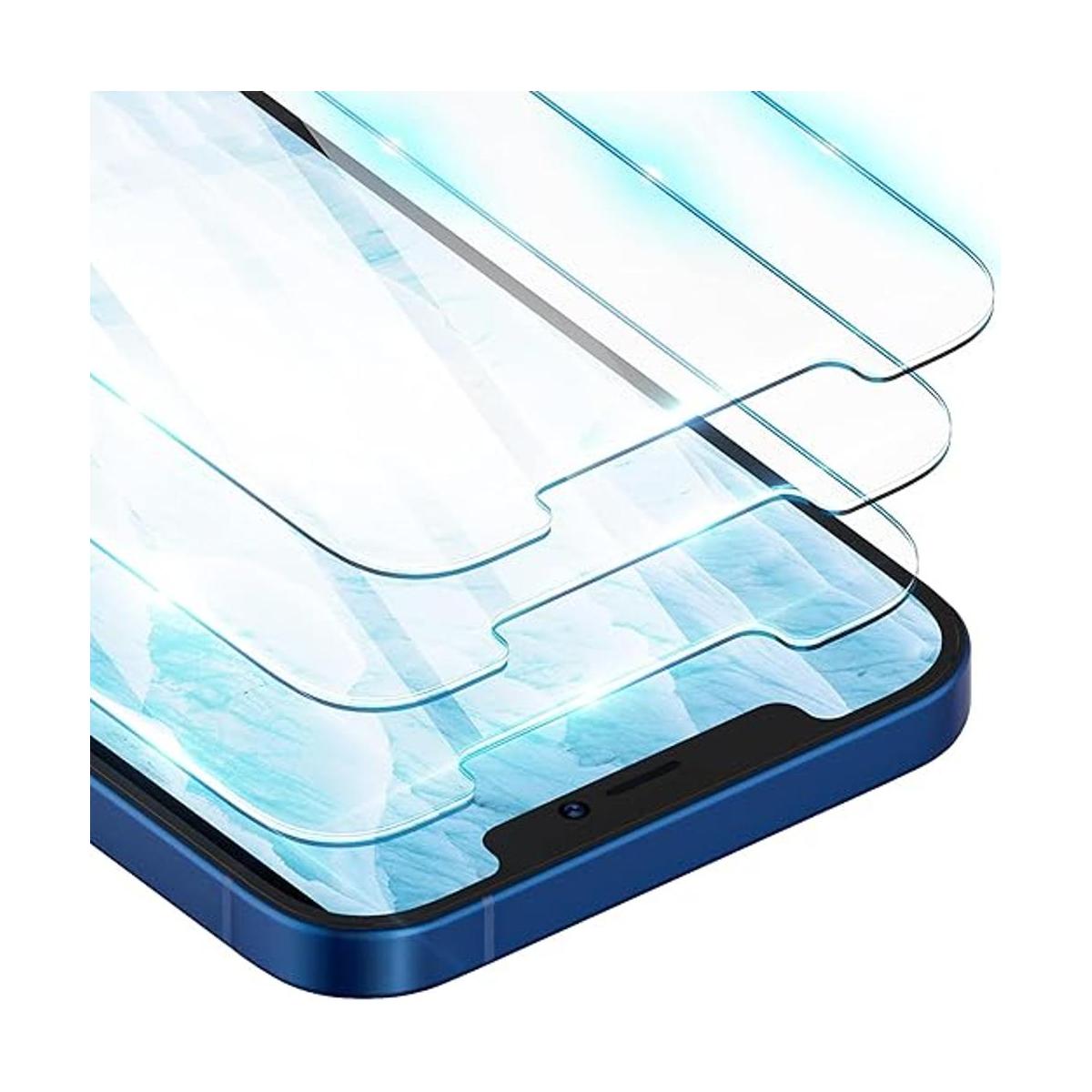 ORIbox Protector de pantalla de vidrio para iPhone 13