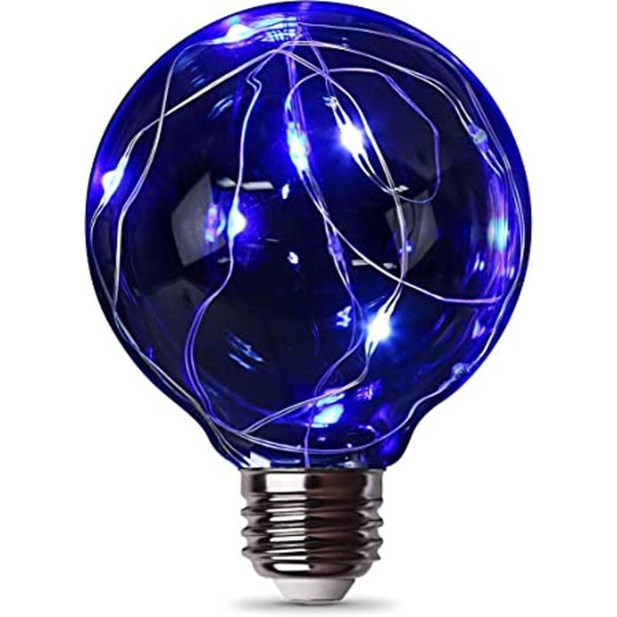 Feit Electric Bombilla LED azul y blanco de hadas