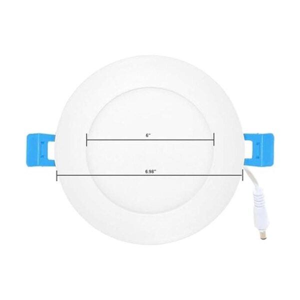 Euri Lighting DLC6S2040e Luz descendente circular ultra