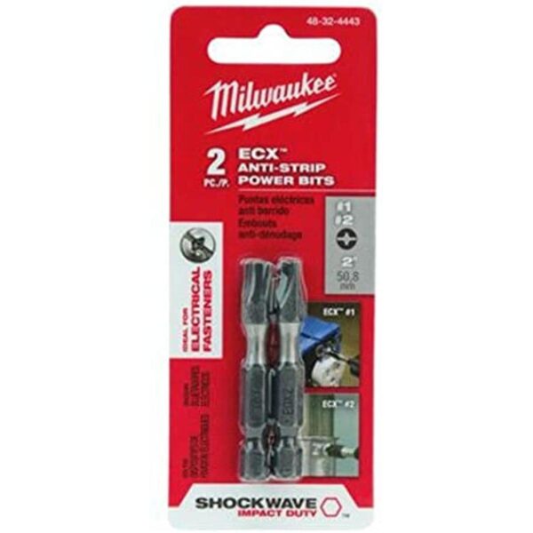 MILWAUKEE ELEC TOOL 48324443 Combo de brocas Ecx PWR de 2_1