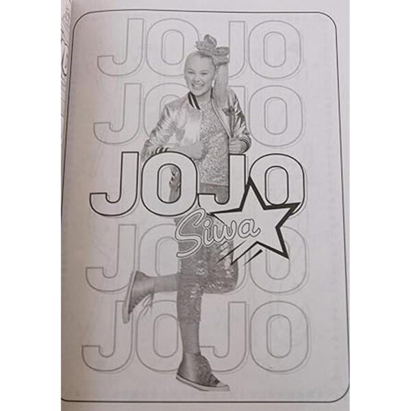 JoJo Siwa Yas Queen libro de actividades para colorear_3