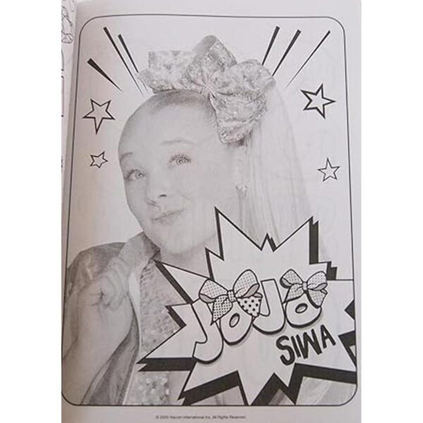 JoJo Siwa Yas Queen libro de actividades para colorear_4