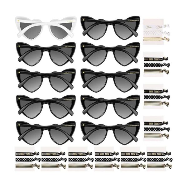 10 pares de lentes de sol en forma de corazón para novia_1