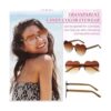 100 pares de gafas de sol con forma de corazón sin montura_3