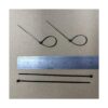 1000 bridas para cables de 6 pulgadas resistentes bridas