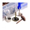 Hilitchi Kit surtido de 360 piezas 3 colores 0.433 in de