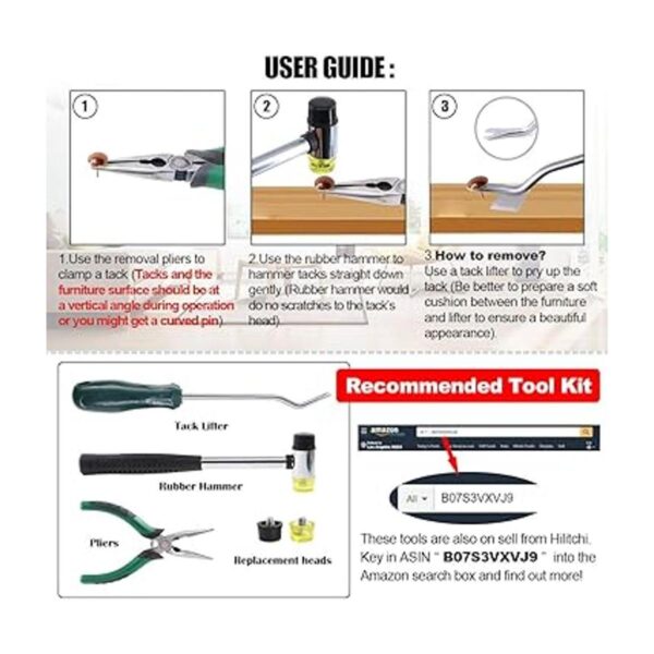 Hilitchi Kit surtido de 360 piezas 3 colores 0.433 in de