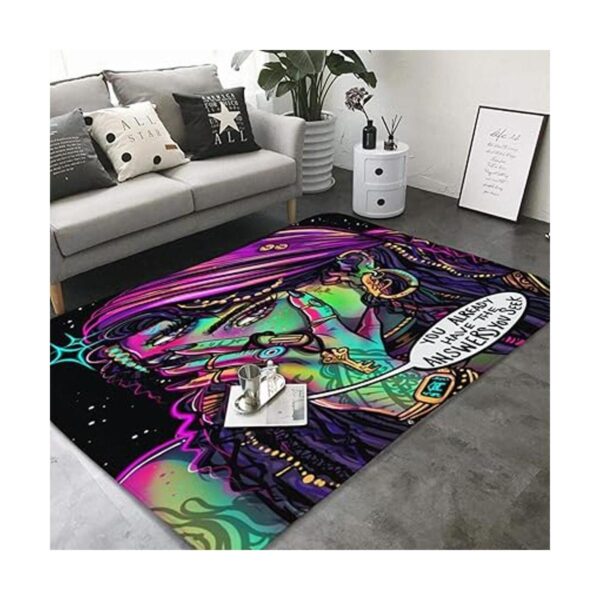 Alfombra moderna súper suave para interiores de 3 x 5