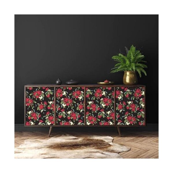 VaryPaper Papel tapiz floral de rosa roja papel tapiz