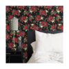 VaryPaper Papel tapiz floral de rosa roja papel tapiz
